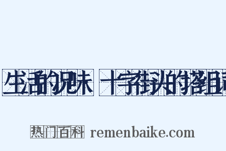 生活的况味·十字街头的塔组词是什么意思的图片